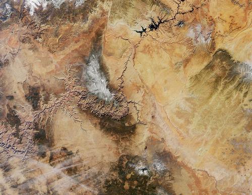  Grand Canyon Satellite Image