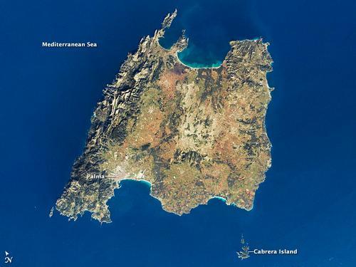 Mallorca Satellite photo