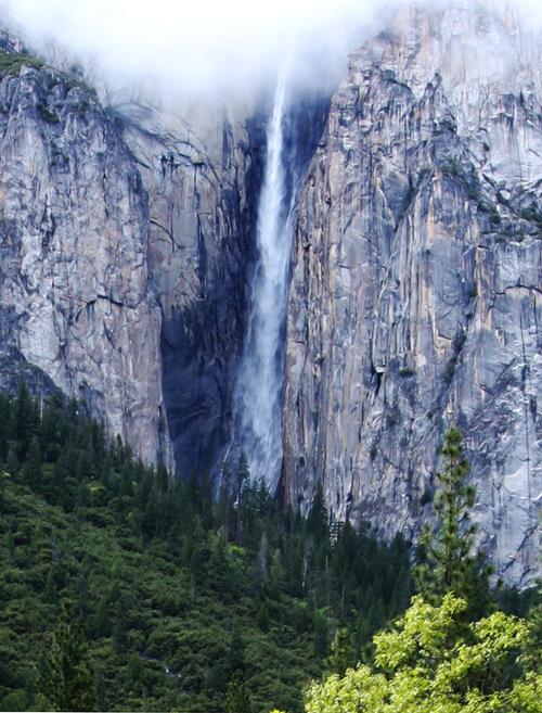 Ribbon Waterfall, highest of the USA
