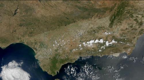 Andalusia Satellite Photo