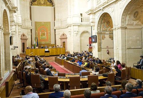 Parliament of Andalusia in meeting