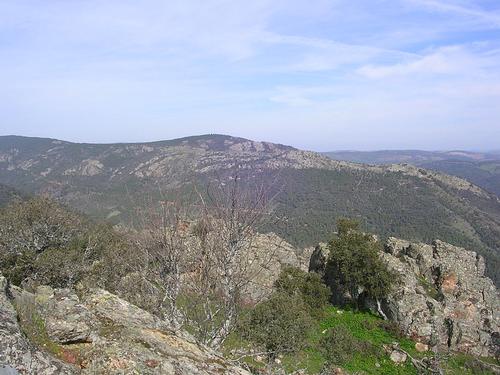  Sierra Morena in northern Andalusia, more precisely Parque Natural de Despeñaperros 