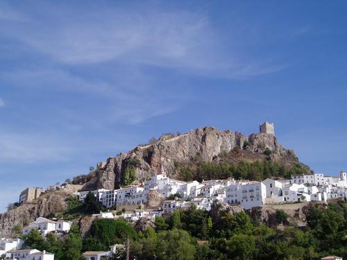 White village of Zahara de la Sierra, Andalusia 