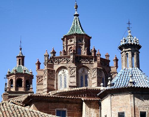 Cathedral of Teruel in mudéjar- building style 