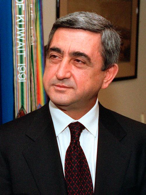 Armenie Serge Sarkisian