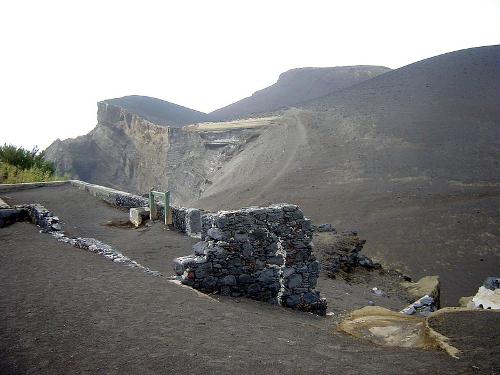 Volcanic rock for the volcano Capelinhos, Azores 