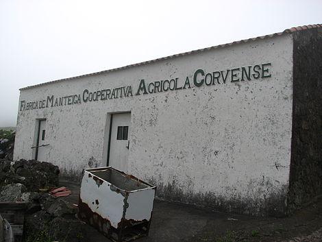  Past glory: Fabrica da Manteiga Cooperative Agrícola Corvense, an abandoned butter factory on Corvo 