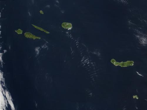 Azores Satellite Photo