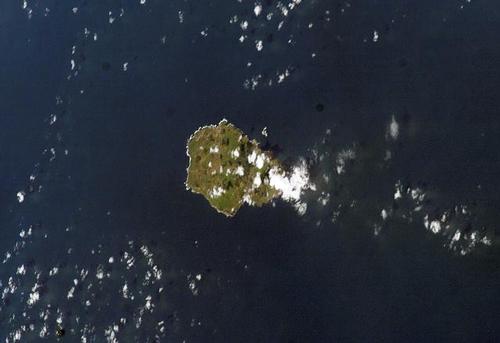 Satellite photo Graciosa, Azores
