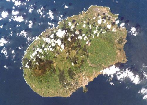 Satellite Photo Terceira
