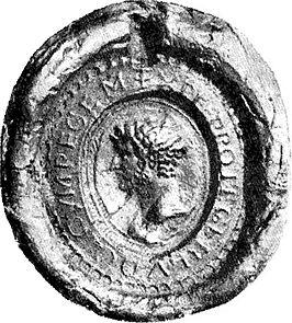 Seal of Louis the German (806-876)