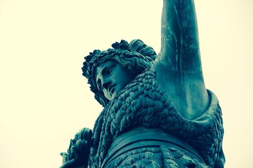 Statue of Bavaria, feminine symbol and secular patronage of Bavaria
