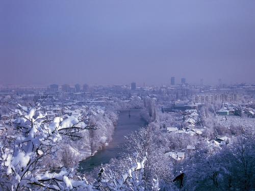 Banja Luka in winter Bosnia and Herzegovina