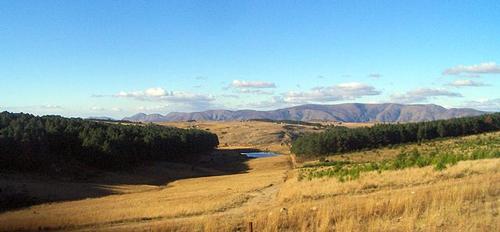 Typical landscape Eswatini