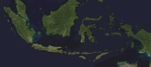 Indonesia Satellite image 