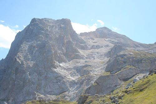 Corno Grande, highest peak in the Apennines, Italy