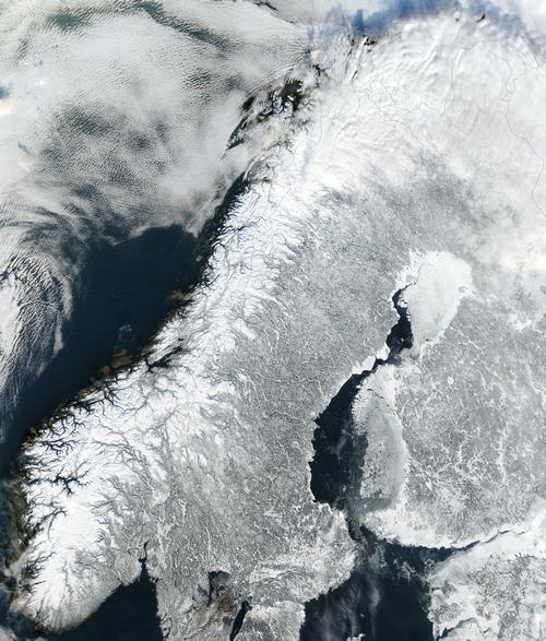 Norway Satellite photoA