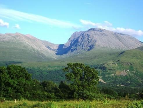 Ben Nevis, highest mountain in Scotland and Great Britain