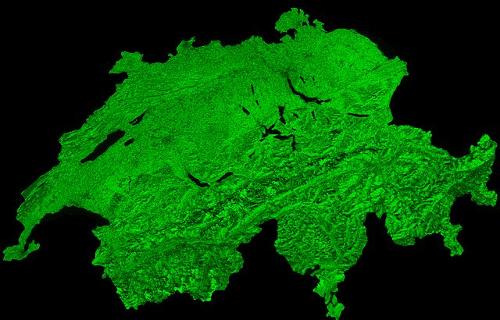 Switzerland Satellite photo