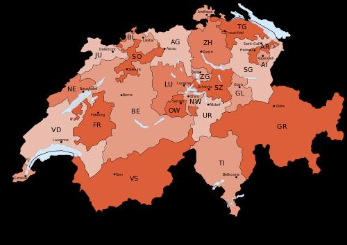 Switzerland Cantons