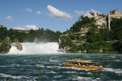 Waterfall of Schaffhausen, Switzerland