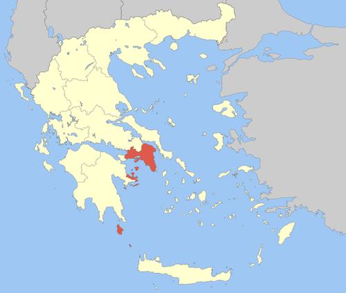 Aegina belongs to the Attica region