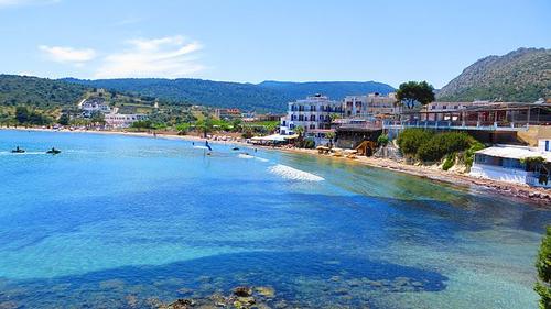 Agia Marina, seaside resort on Aegina