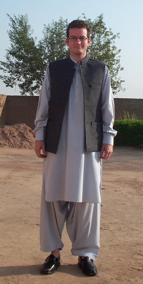 Typical Pathan clothing