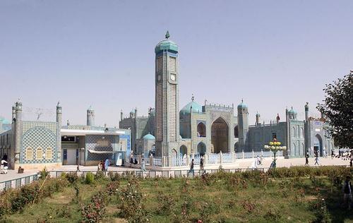 Blue mosque of Mazar-i Sharif, Afghanistan