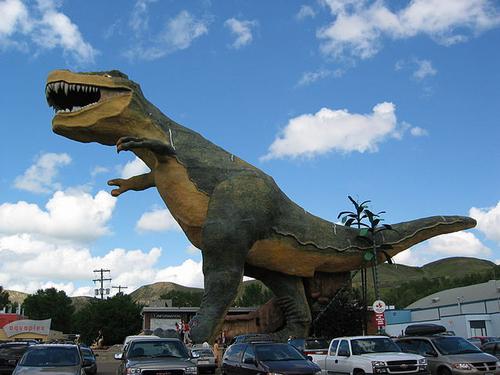 T-Rex in Drumheller, Alberta