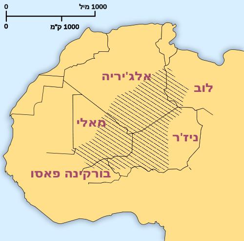 Territory of Tuaregs