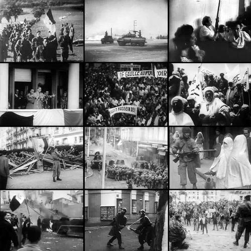Algerian War of Independence Photo Collage
