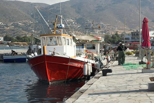 Port of Gavrio, Andros