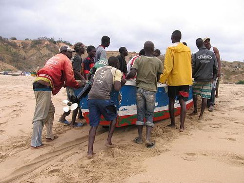 Fishermen in Angola