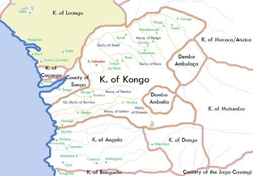 Loango Kingdom Map