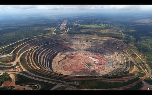 Catoca mine in Angola