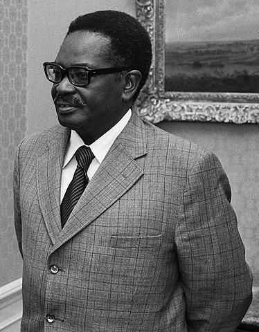 Agostinho Neto, first president of independent Angola