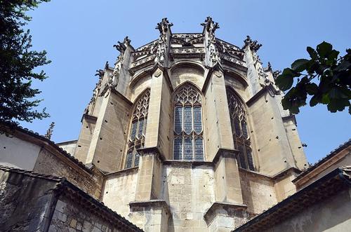 Cathédrale Saint- Vincent in Viviers, Ardèche 