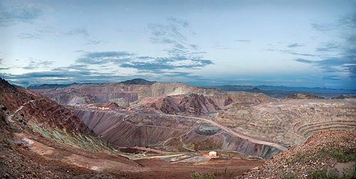 Morenci Mine in Greenlee County, Arizona