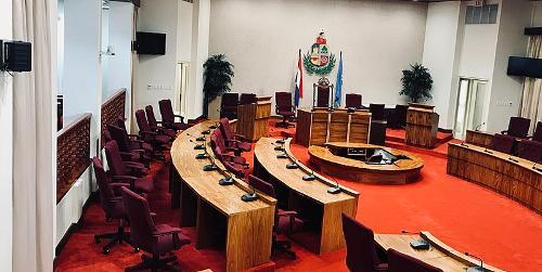 Parliament hall Aruba