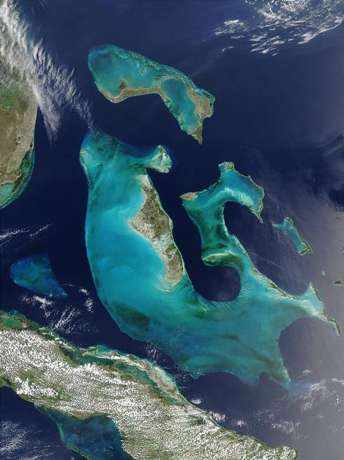 Bahamas Satellite photo