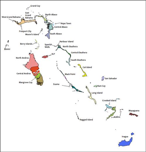 Bahamas Districts 