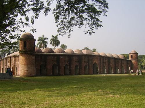 Medieval Mosque Bagerhat Bangladesh 