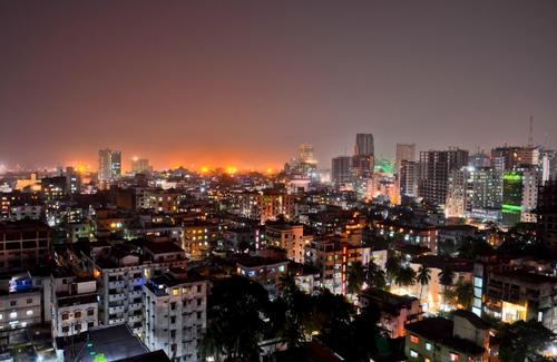 Bangladesh Dakha Business District 