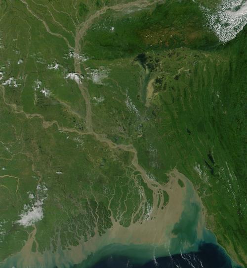Bangladesh Satellite Image