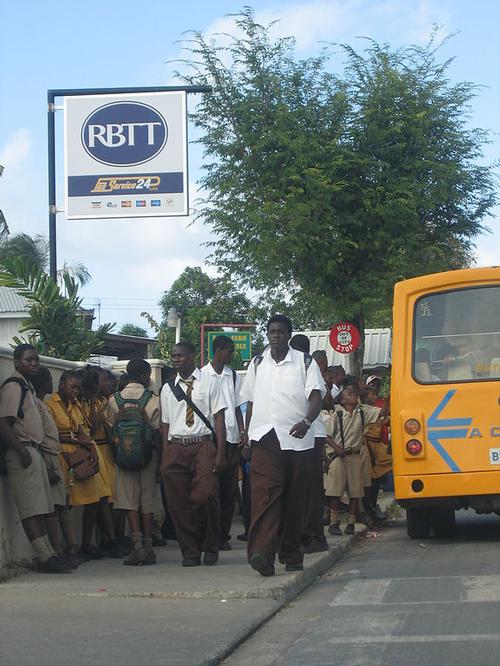 Barbados School children