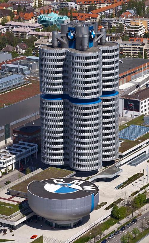 Headquarters and BMW Museum in Munich, Bavaria