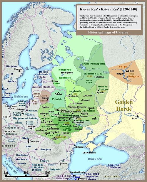 Map Kiev Russia