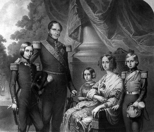 Leopold I and family Belgium