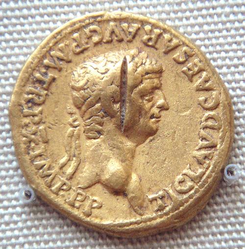 Coin of Claudius Belgium